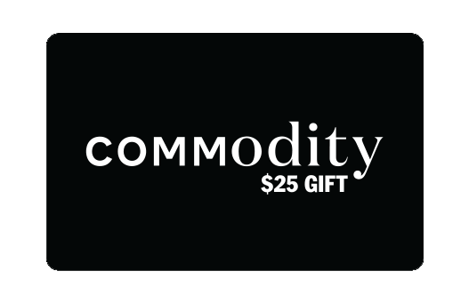 Cartão de oferta de Commodity