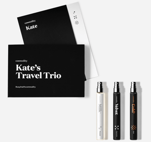 O trio de viagem da Kate